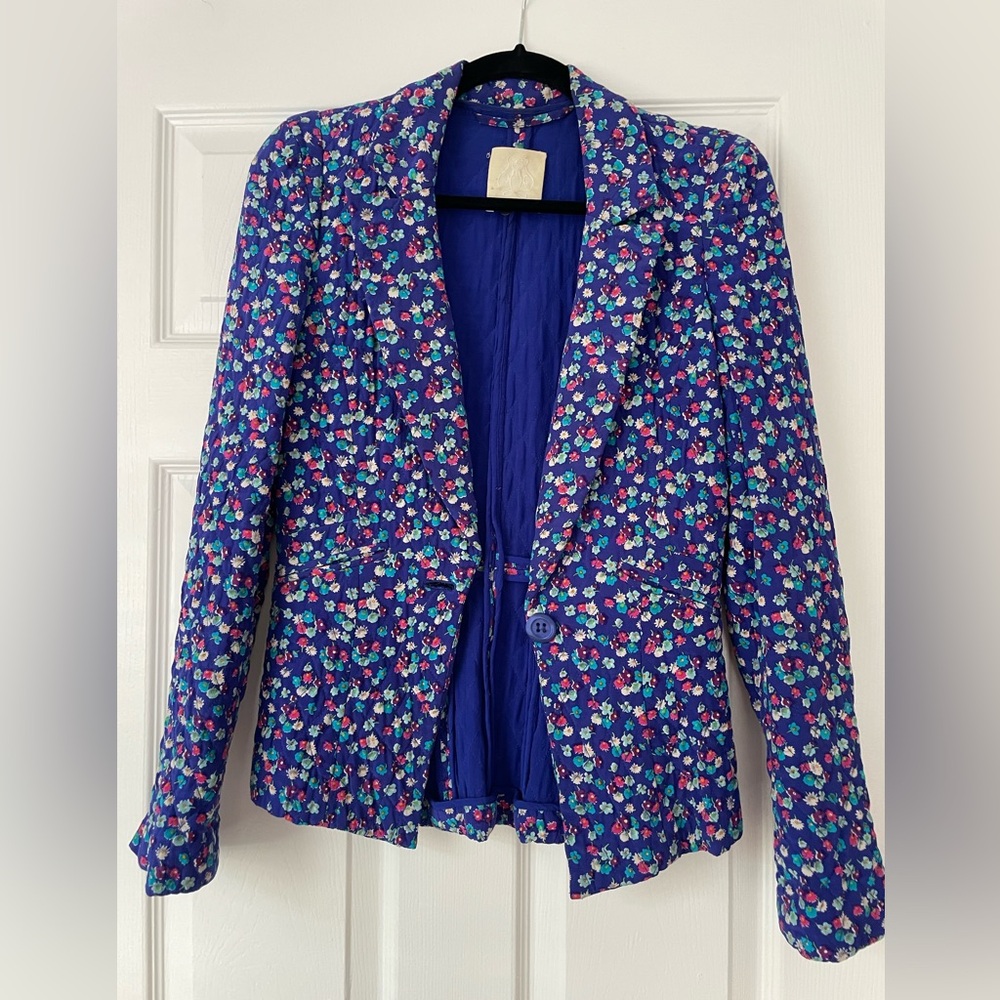 Rebecca Taylor Quilted Blazer